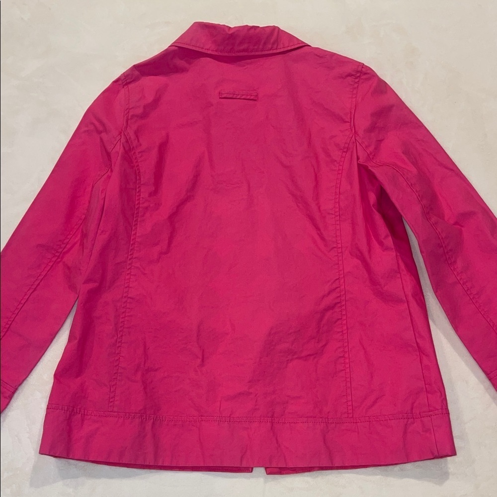 Old Navy Women’s Large Pink Cotton Jacket with Polka Dot Lining - Picture 10 of 10